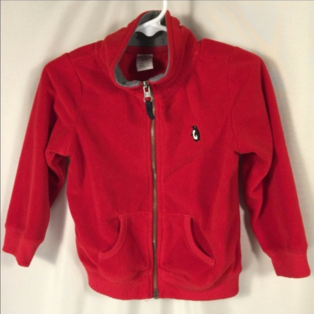 Carter's Boys 24 months red zip‎ front jacket